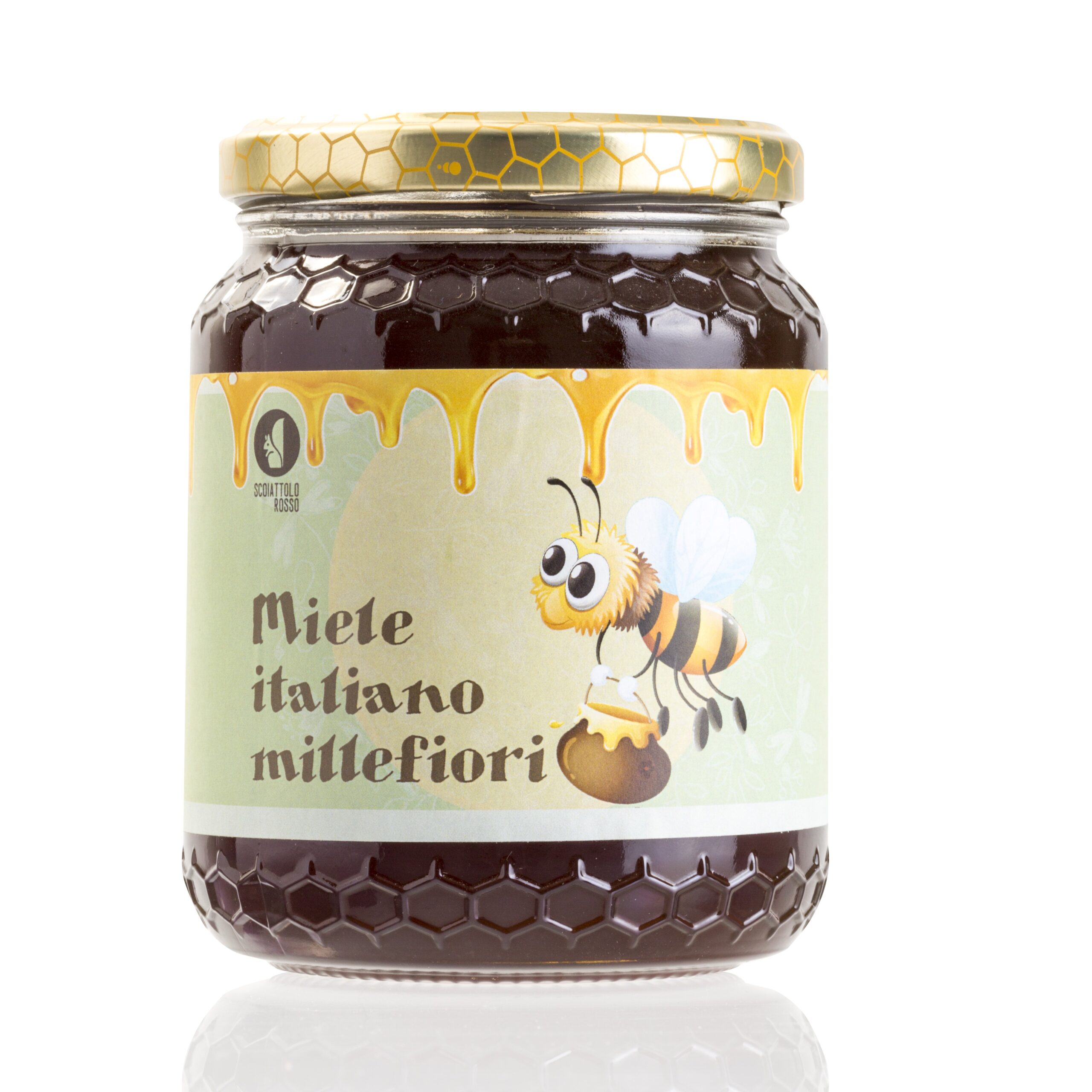 Home Scoiattolo Rosso 11 Miele Millefiori scuro | Apicoltura Scoiattolo Rosso